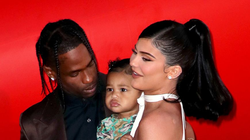 Travis Scott, Stormi Webster et Kylie Jenner - Californie, 2019 (David Livingston/WireImage)