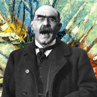 Kipling devant un monstre marin