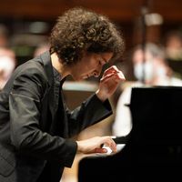 Nathalia Milstein répète le Capriccio d'Igor Stravinski avec l'Orchestre Philharmonique de Radio France et Mikko Franck