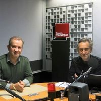 France Musique, studio 361... Pierre Brévignon & Philippe Venturini (g. à d.)