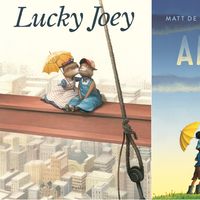 Couvertures des livres jeunesse "Lucky Joey" & "Amour"