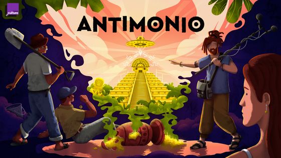 Illustration de "Antimonio" par Nathanaël Gros - ©Nathanaël Gros