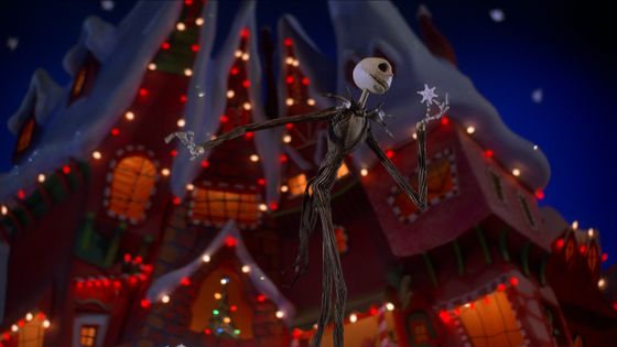 Le personnage de Jack Skellington dans L'Etrange Noël de Monsieur Jack © Buena Vista Pictures Distribution / Disney