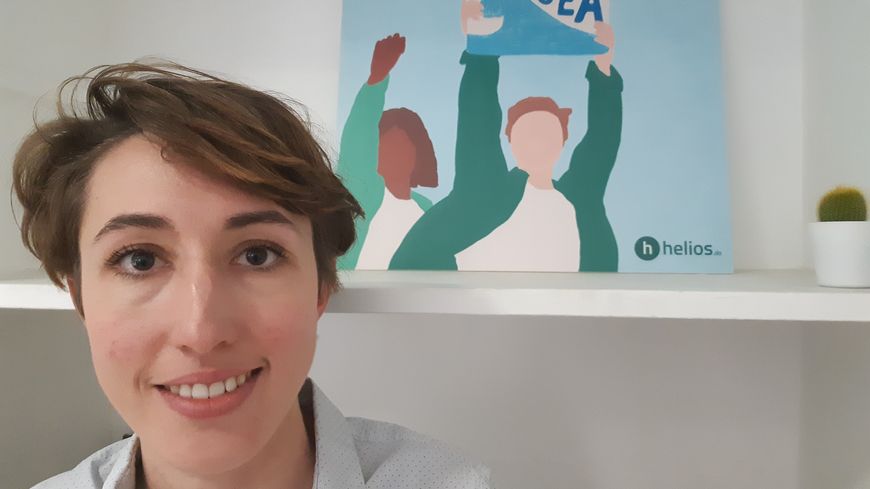 Maeva Courtois, co-fondatrice et directrice générale d'Helios