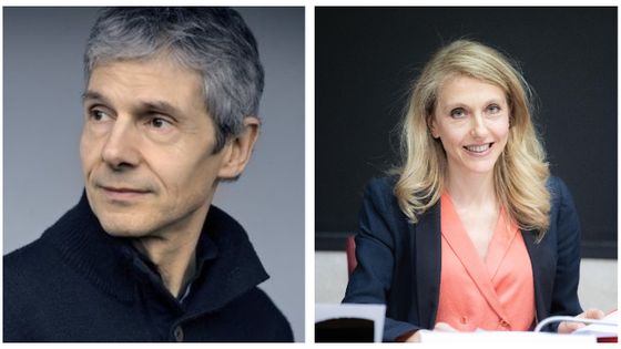 Le pianiste Florent Boffard pour la sortie de son disque "Beethoven Berg Boulez" chez Mirare / Sibyle Veil, présidente de Radio France ©Getty - Jean-Baptiste Millot - Christophe Morin