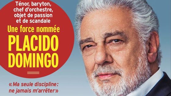 Placido Domingo en couverture du magazine Diapason de janvier 2021 - Diapason