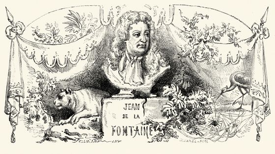 Jean de la Fontaine, illustration de Gutave Dore ©Getty - duncan1890