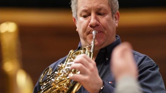 Le corniste Stefan Dohr ©Radio France - Christophe Abramowitz / RF
