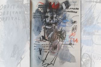 Un dessin attribué à Jean-Michel Basquiat, refusé à la vente par Pierre Bergé & Associés en 2018, pourtant exposé à Nuits-Saint-Georges en 2020. Un dessin attribué à Jean-Michel Basquiat, refusé à la vente par Pierre Bergé & Associés en 2018, pourtant exposé à Nuits-Saint-Georges en 2020.