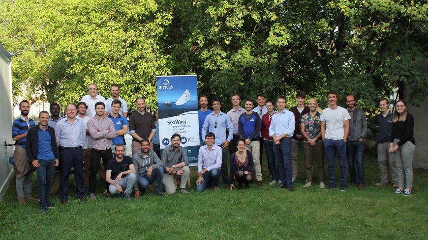 L'équipe d'Airseas compte aujourd'hui soixante collaborateurs entre Toulouse et Nantes.