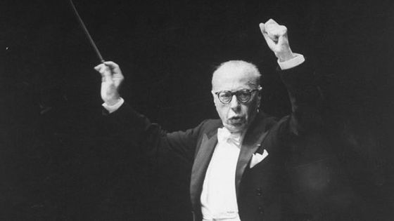 Le chef d'orchestre George Szell dirige l'Orchestre de Cleveland, © Getty / Alfred Eisenstaedt