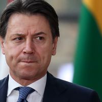 Le Premier ministre italien Giuseppe Conte a dû démissionner, le 26 janvier 2021, faute de majorité au Parlement.