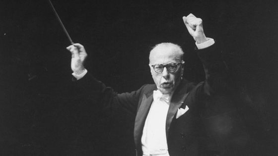 Le chef d'orchestre George Szell dirige l'Orchestre de Cleveland ©Getty - Alfred Eisenstaedt