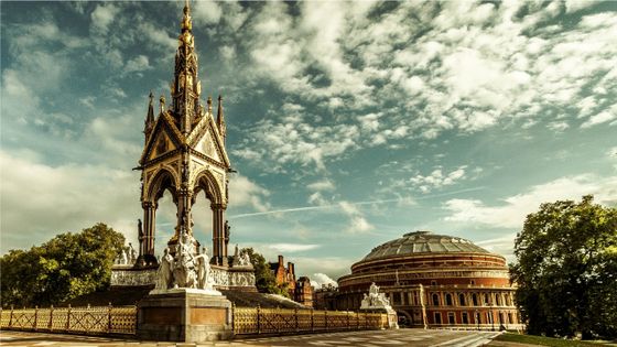 L'Albert mémorial et le Royal Albert Hall, Londres ©Getty - Scott Baldock