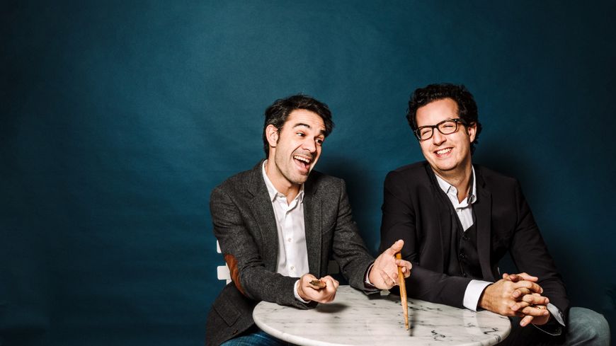 Vincent Touchard et Stephen Binet - Photo de Lara Lutz