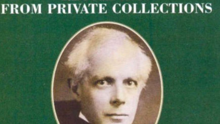 Disque : "Bartok recordings from private collections"