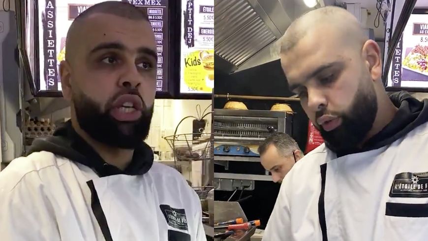 Brahim, restaurateur à Mantes-la-Jolie aide les étudiants - (vidéo : Le Bondy Blog)