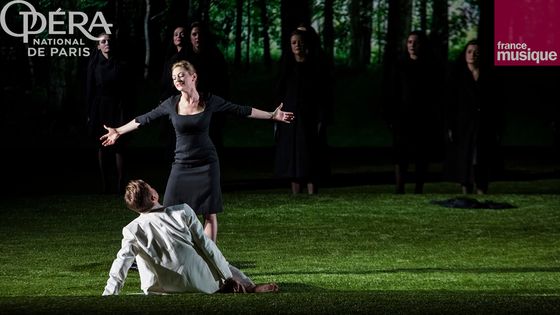 Scène de plateau de la Flûte enchantée à l'Opéra de Paris - Agathe Poupeney / OnP