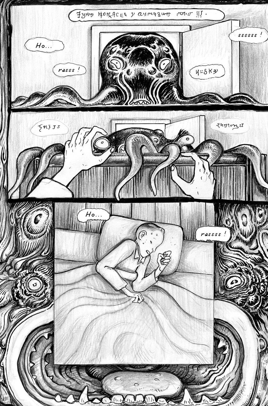 Planche de Frink & Freud de Lionel Richerand et Pierre Péju