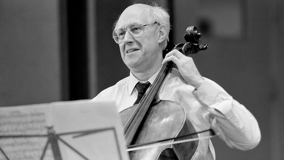 Mstislav Rostropovitch en 1987 ©Getty - Jean Pimentel/Kipa/Sygma