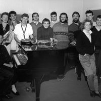 La classe de saxophone de Claude Delangle en 1990