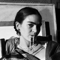 Frida Kahlo à New York, en 1933