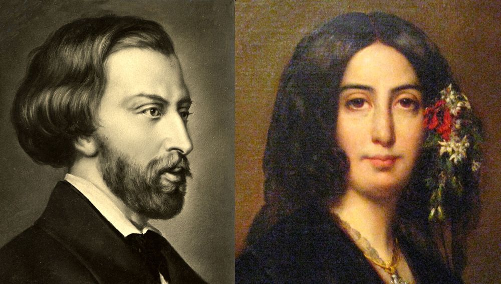 Lettre Georges Sand à Alfred de Musset une histoire damour passionnée