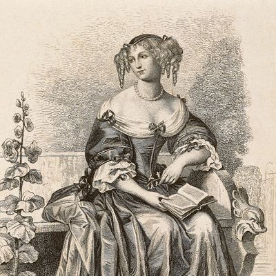 Portrait de Marie-Madeleine Pioche de La Vergne dite  Madame de La Fayette