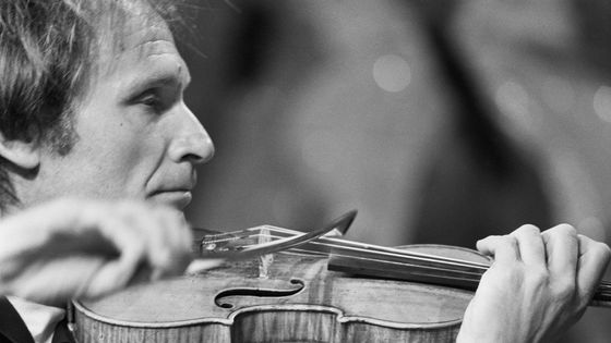 Ivry Gitlis, violoniste et comédien (Haïfa, 25 août 1922 - Paris, 24 décembre 2020) ©Getty - Photo by Jacques Haillot/Sygma/Sygma via Getty Images