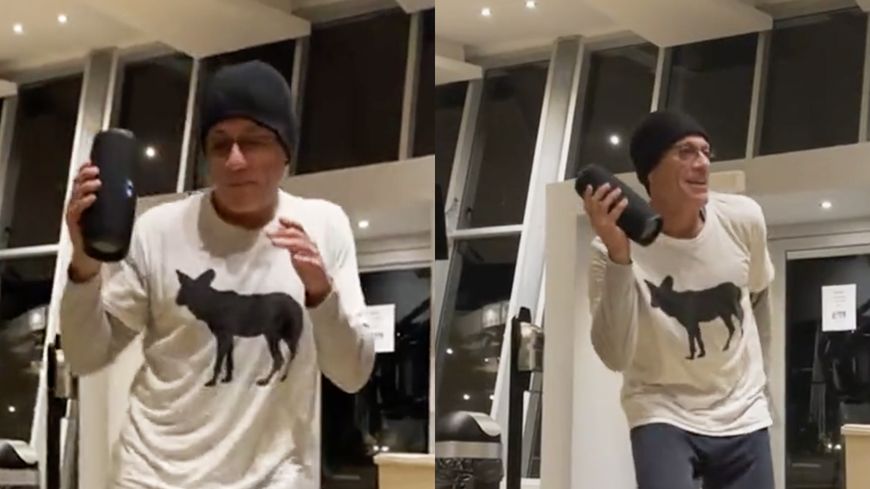 Jean-Claude Van Damme s'ambiance sur JUL