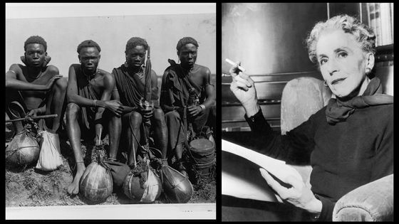Portrait de Karen Blixen / Portrait de membres de la tribu Kikuyu ©Getty