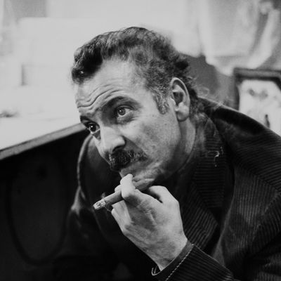 Portrait de Georges Brassens en 1964
