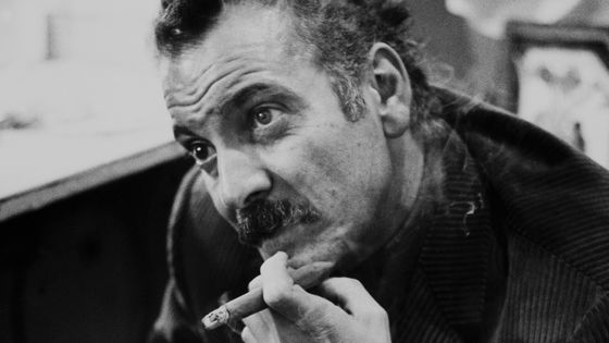 Portrait de Georges Brassens en 1964 - Dominique Berretty/Gamma-Rapho
