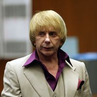 Le producteur et arrangeur Phil Spector en 2007 au tribunal de Los Angeles lors de son procès pour le meurtre de l'actrice Lana Clarkson