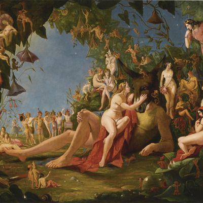 A Midsummer Night's Dream, c. 1846. Montaigne, William John (c. 1820-1902).