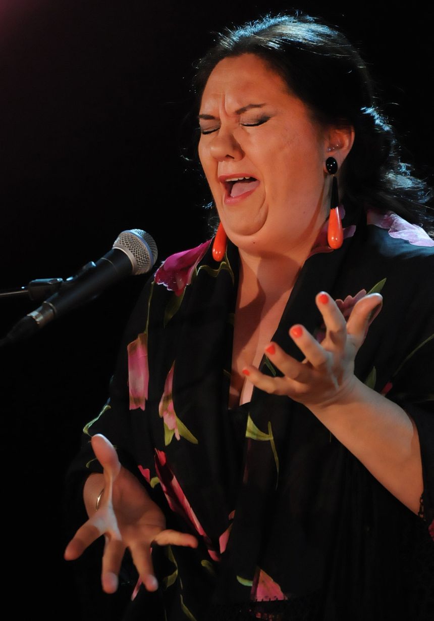 La chanteuse flamenco Mari Peña