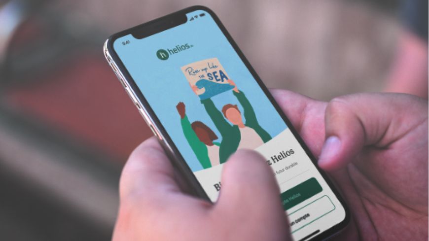 A partir du 1er février 2021, il sera possible d'ouvrir un compte chez Helios en 8 minutes via une application, annonce l'établissement.