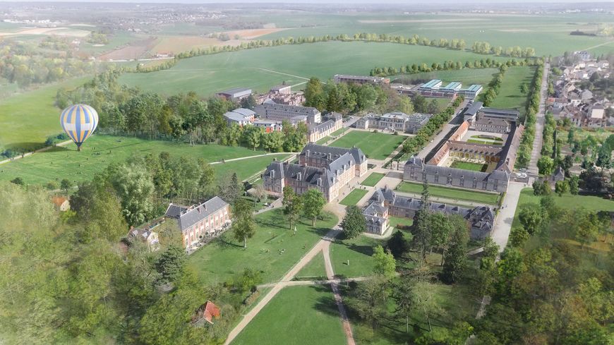 Le domaine de Grignon plus de 300 hectares de bâti, terre cultivable et forêt est à vendre.