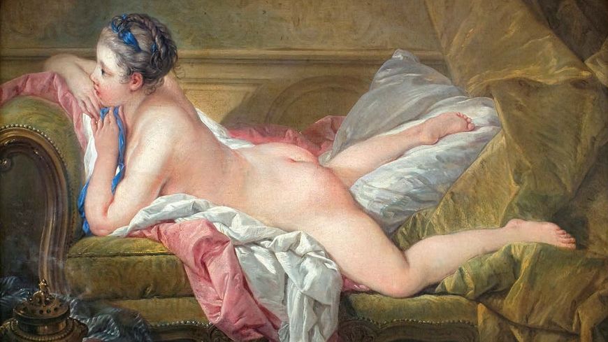 François Boucher, L’Odalisque blonde, 1752, huile sur toile, 59 × 73 cm