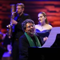29 janvier 2021, le compositeur Gabriel Yared, piano - Lewis Morison, saxophone & Heloïse Poulet, soprano - Auditorium de Radio France, Paris