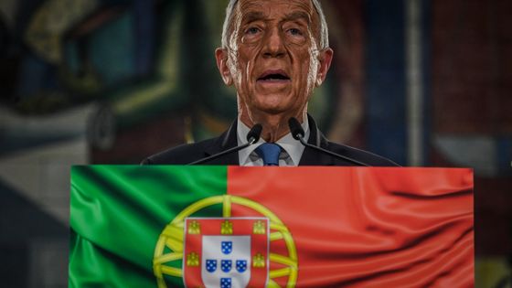 Marcelo Rebelo de Souza réélu président du Portugal, Lisbonne le 24/01/21 ©AFP - Patricia de Melo Moreira