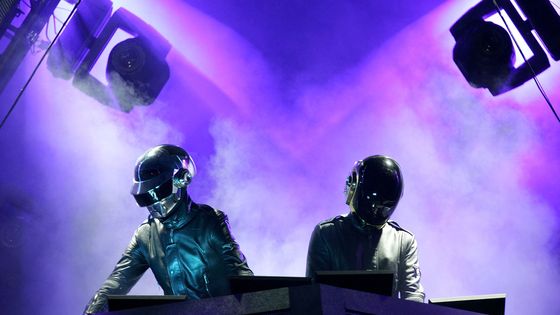 Concert des Daft Punk à Coachella en 2006. ©AFP - KARL WALTER