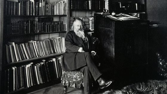 Portrait du compositeur Johannes Brahms dans sa maison à Vienne. 19th century. Vienna, Haydn-Museum (Photo by DeAgostini/Getty Images) ©Getty