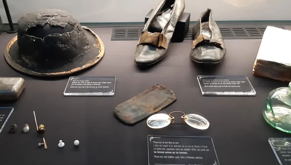 De nouveaux objets du Titanic exposés à la Cité de la Mer de Cherbourg