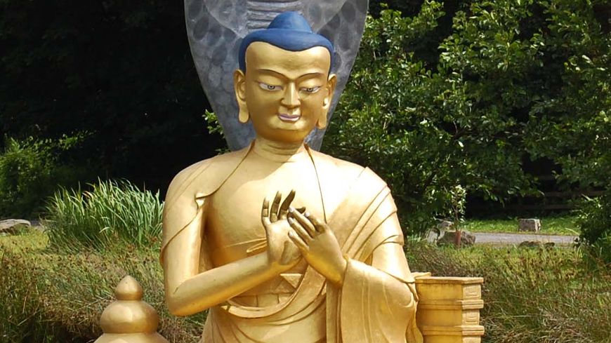 Nāgārjuna au monastère Samye Ling en Écosse.