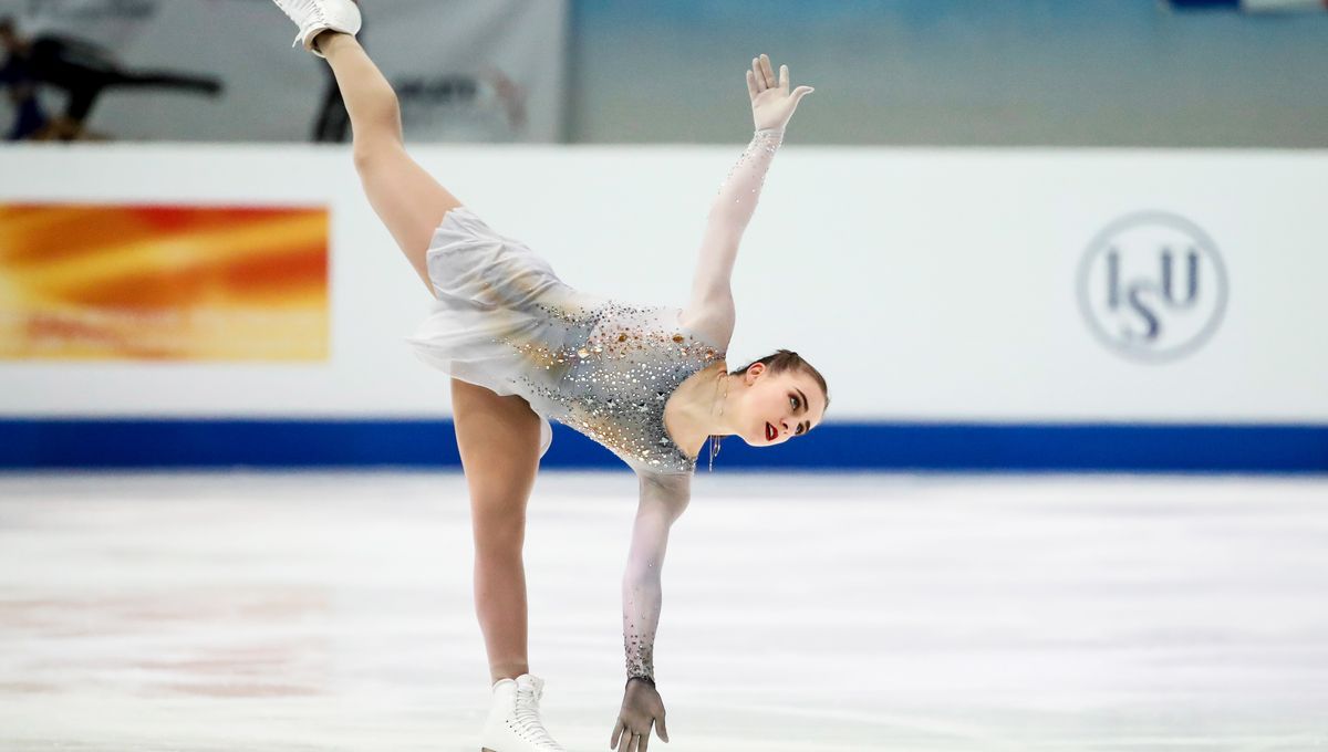La Poitevine Lea Serna Championne De France De Patinage Artistique