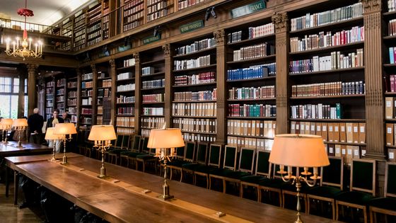 La bibliothèque de l'Académie française ©Maxppp - V. Isore