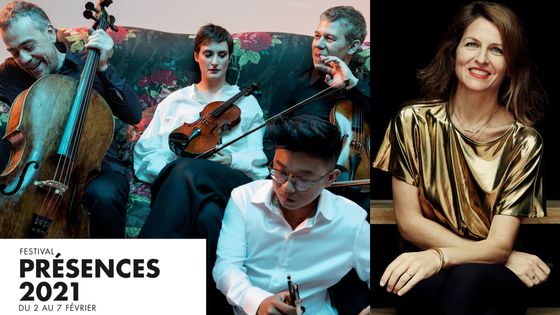 Quatuor Diotima ©François Rousseau / Vanessa Wagner ©Caroline Doutre