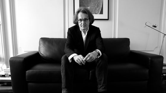 Portrait du compositeur Pascal Dusapin. - Christophe Abramovitz