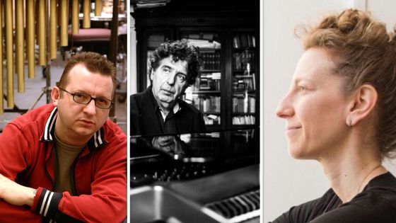 Mark-Anthony Turnage, Michael Levinas, Sivan Eldar) - Getty images / Marie Magnin / Léa Girardin